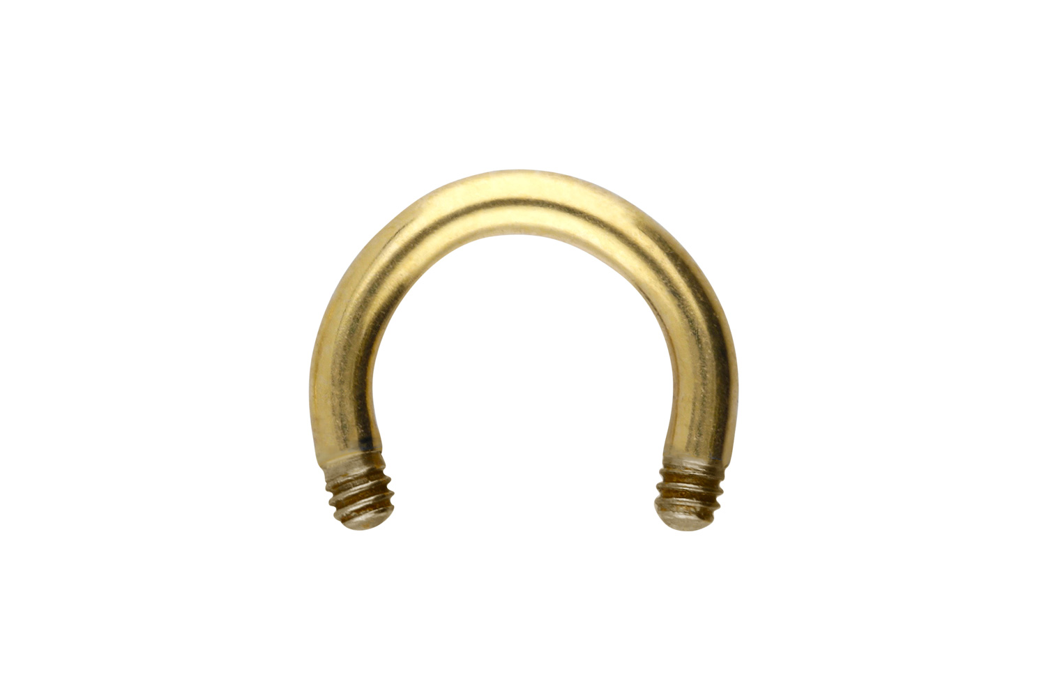 Titan Hufeisenring Piercing ohne Kugel